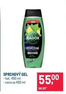 Makro Sprchový gel nabídka