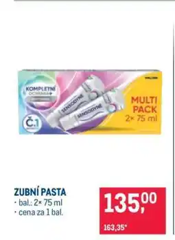 Makro Zubní pasta nabídka