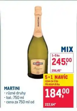 Makro Martini nabídka