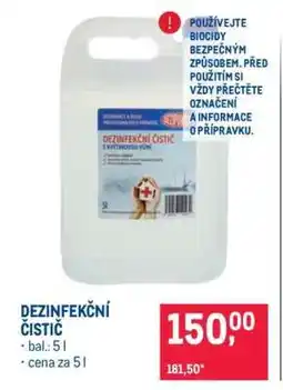Makro DEZINFEKČNÍ ČISTIČ nabídka