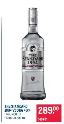 Makro THE STANDARD 1894 VODKA 40 % nabídka