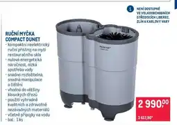 Makro RUČNÍ MYČKA COMPACT DUNET nabídka