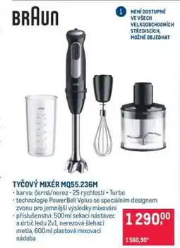 Makro TYČOVÝ MIXÉR MQ55.236M nabídka