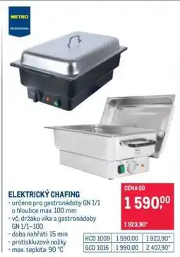 Makro ELEKTRICKÝ CHAFING nabídka