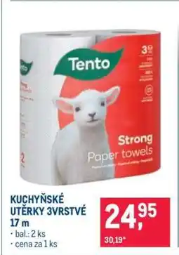 Makro KUCHYŇSKÉ UTĚRKY 3VRSTVÉ 17 m nabídka