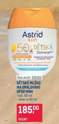 Makro DĚTSKÉ MLÉKO NA OPALOVÁNÍ OF50 MINI nabídka