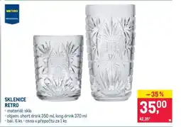 Makro SKLENICE RETRO nabídka