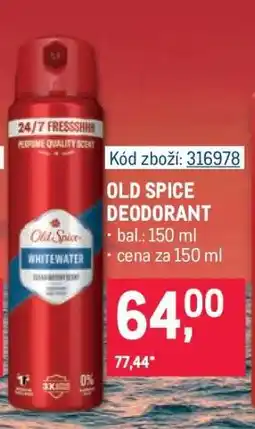 Makro Old Spice Deodorant nabídka
