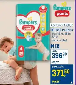 Makro Dětské plenky nabídka