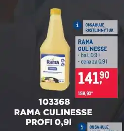 Makro RAMA CULINESSE PROFI 0,9l nabídka