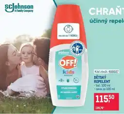 Makro DĚTSKÝ REPELENT nabídka