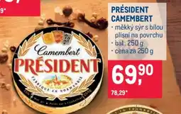 Makro Président camembert nabídka