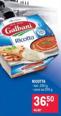 Makro Ricotta nabídka
