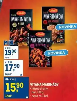 Makro VITANA MARINÁDY nabídka