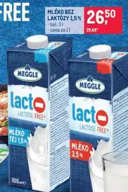 Makro MLÉKO BEZ LAKTÓZY 1,5 % nabídka