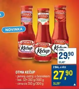 Makro OTMA Kečup nabídka