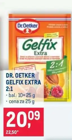 Makro Dr. Oetker Gelfix extra 2 : 1 nabídka