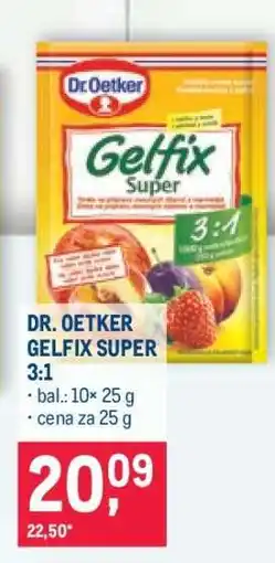Makro Dr.Oetker Gelfix Super 3 : 1 nabídka