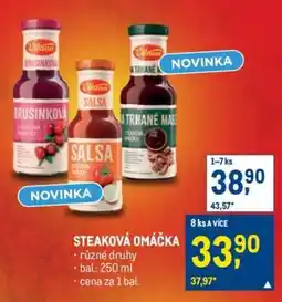 Makro STEAKOVÁ OMÁČKA nabídka