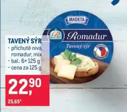 Makro Tavený sýr nabídka