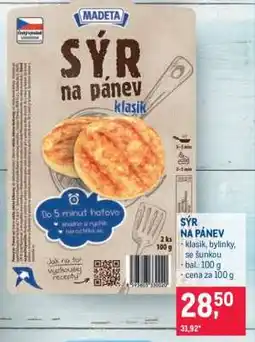 Makro Sýr na pánev nabídka