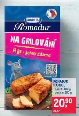 Makro Romadur na gril nabídka