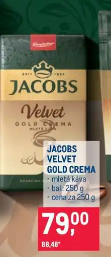 Makro JACOBS VELVET GOLD CREMA nabídka