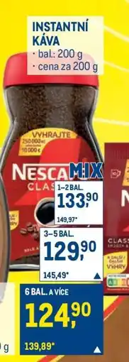 Makro Instantní káva nabídka