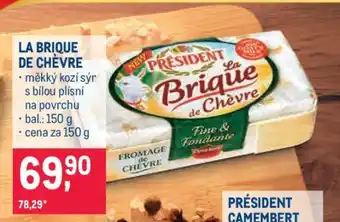 Makro La Brique de Chèvre nabídka