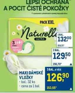 Makro MAXI DÁMSKÉ VLOŽKY nabídka