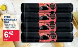 Makro Pytle na odpadky 120 l nabídka