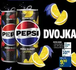 Makro PEPSI ZERO nabídka