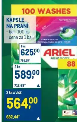 Makro KAPSLE NA PRANÍ nabídka
