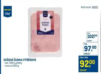 Makro Dušená šunka výběrová nabídka