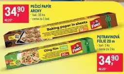 Makro PEČICÍ PAPÍR ARCHY nabídka