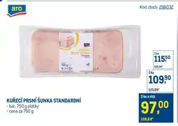 Makro Kuřecí prsní šunka standardní nabídka