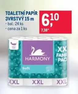 Makro TOALETNÍ PAPÍR 3VRSTVÝ 15 m nabídka