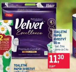 Makro Toaletní papír 4vrstvý nabídka