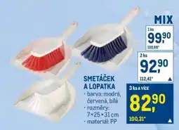 Makro Smetáček a lopatka nabídka