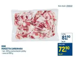 Makro RIBO PANCETTA CARBONARA nabídka