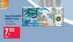 Makro TOALETNÍ PAPÍR 3VRSTVÝ 18 m nabídka