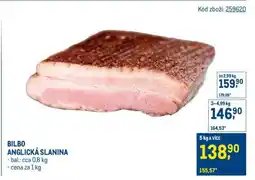 Makro BILBO ANGLICKÁ SLANINA nabídka