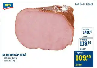 Makro Kladenská pečeně nabídka