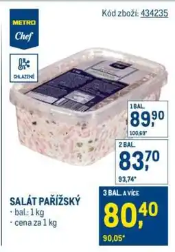 Makro Salát pařížský nabídka