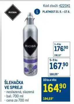 Makro Šlehačka ve spreji nabídka