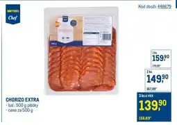 Makro Chorizo extra nabídka