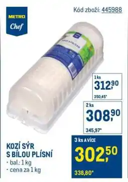 Makro KOZÍ SÝR S BÍLOU PLÍSNÍ nabídka