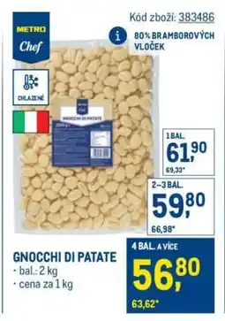 Makro Gnocchi di Patate nabídka