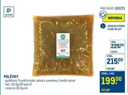 Makro Polévky nabídka