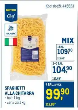 Makro SPAGHETTI ALLA CHITARRA nabídka